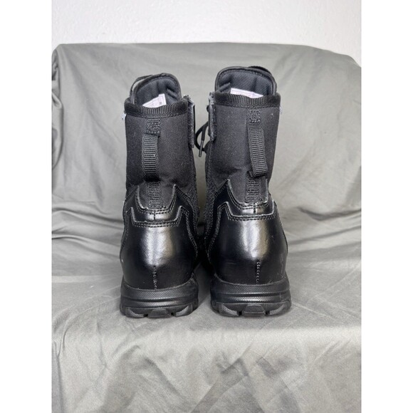 5.11 Tactical A/T 8 Zip Boots Mens Size 11 Black Waterproof Side Zip Combat EUC main image 6
